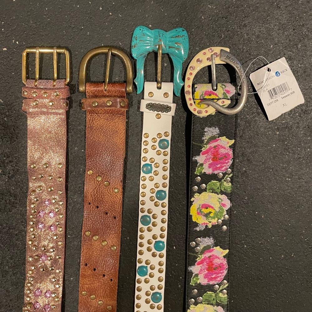 Betsey Johnson belts